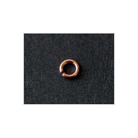 Anneau de jonction 5x0.8mm ROSE GOLD x20  - 1