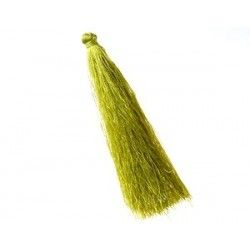Pompon of thread 90mm GREEN ANIS x1