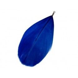 Feather 7/8cm BLUE x2