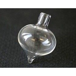 Glass pendulum pendant to fill up 30x20mm