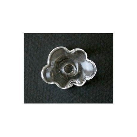 Dôme verre nuage 28x21mm ep.11mm  - 1