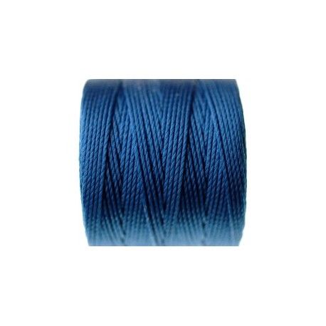 Fil polyester 0.6mm BLUE x5m  - 1