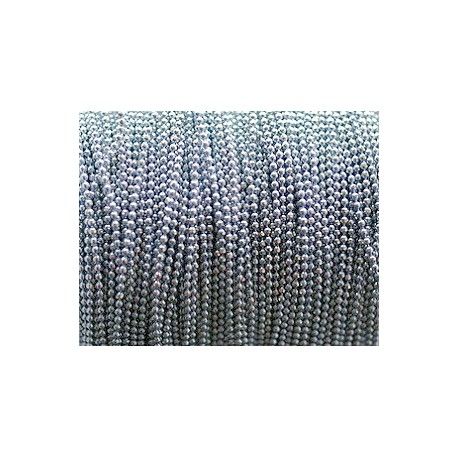 Chaîne boule diamantée 1.2mm DORÉ/CIEL x1m  - 1