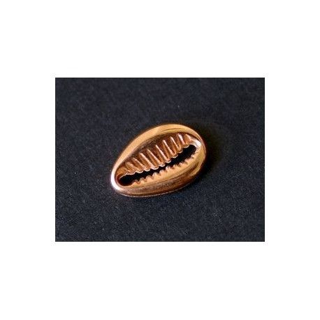 Cauris 12x8mm ROSE GOLD x1  - 1