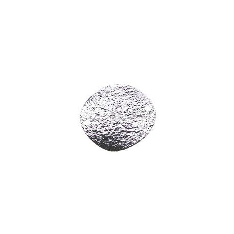 Intercalaire rond diamanté ondulé 20mm ARGENTÉ  - 1