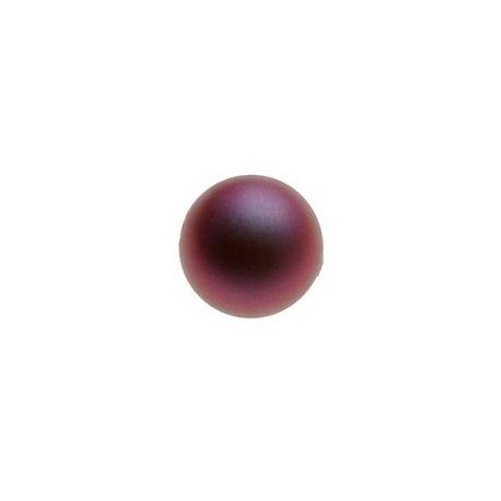 Ronde nacrée 5810 4mm Crystal Iridescent Red Pearl x20  - 1