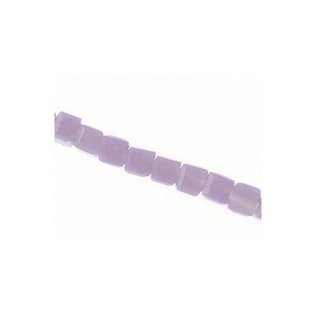 Cube facetté 2.5mm fil de 45cm PARME  - 1