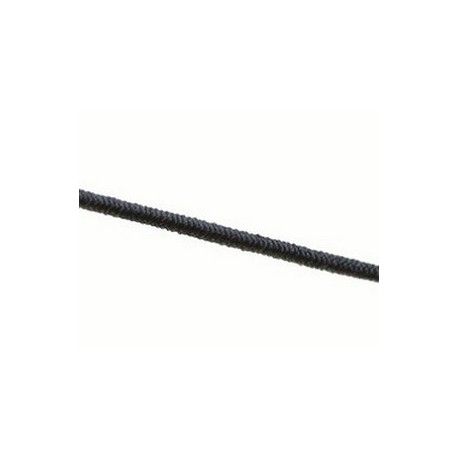 Fil élastique gainé 1mm NOIR x2m  - 1