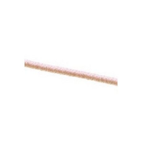 Fil élastique gainé 1mm LIGHT PEACH x2m  - 1