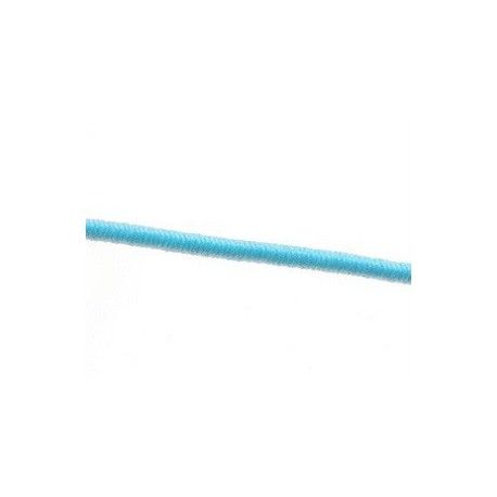 Fil élastique gainé 1mm LIGHT TURQUOISE x2m  - 1