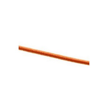 Fil élastique gainé 1mm ORANGE x2m  - 1