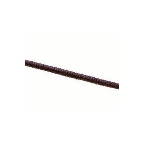 Fil élastique gainé 1mm MARRON x2m  - 1