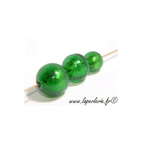 Ronde feuille d'or diam.8mm EMERALD  - 1