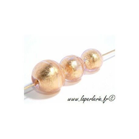 Ronde feuille d'or diam.12mm ALEXANDRITE  - 1