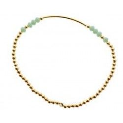 Bracelet "Perles d'or"