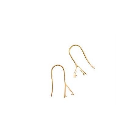 BO bélière 22x14mm DORÉ x2