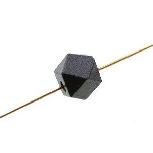 Hexacube teinté noir 12mm BOIS BLANC x5