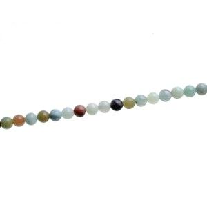 Ronde 4mm AMAZONITE x 1 fil de 40cm