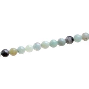 Ronde 6mm AMAZONITE x 1 fil de 40cm