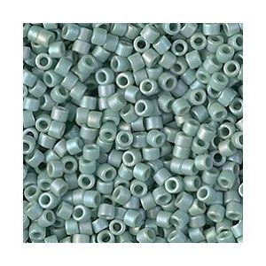 DB2313 Delica Miyuki 11/0 Matte Opaque Glazed Sea Opal AB x 7g