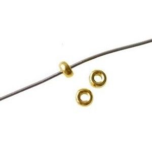 Rondelle 3.4 x 1.5mm Argent 925 x 5