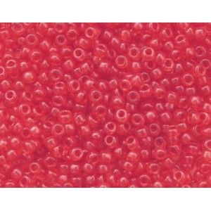 Rocaille Miyuki 8/0 140F Red/Orange Transparent Matte x10g