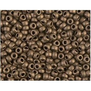 Rocaille Miyuki 8/0 2006 Matte Metallic Dark Bronze x10g