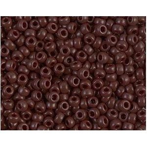 Rocaille Miyuki 8/0 0409 Opaque Chocolate x10g