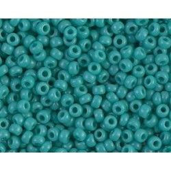 Seed beads Miyuki 8/0 0412 Opaque Turquoise Green x10g