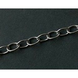 Oval chain 6x9.10mm Stainless Steel x1m