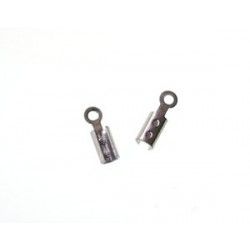 Flat end clip 2.60x8.10mm Stainless Steel x8
