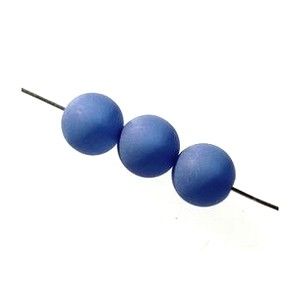 Ronde Polaire 8mm BLEU MARINE x10