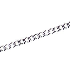 Chaîne gourmette 2.5mm ARGENTE x1m