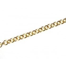 Chain round ring 4.5mm GOLD COLOR, x50cm