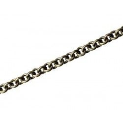 Chain round ring 4.5mm BRONZE COLOR, x50cm