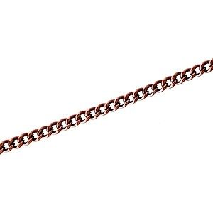Chaîne gourmette 2.5mm CUIVRE x1m