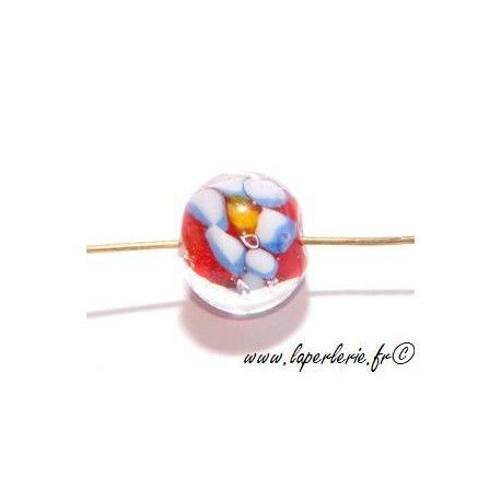 Ronde inclusion fleur 12mm SIAM  - 1