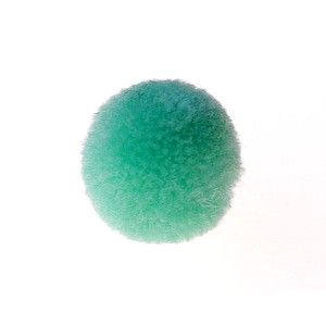 Pompon polyester 14mm MINT x10