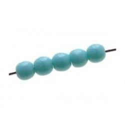 Ronde 3mm LIGHT TURQUOISE OPAQUE x30