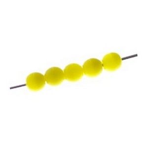 Ronde 3mm JAUNE OPAQUE x30
