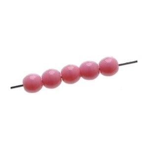 Ronde 3mm ROSE OPAQUE x30