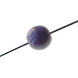 Ronde 8mm LILAS OPAQUE x5