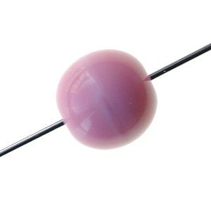 Ronde 10mm ROSE OPAQUE x2