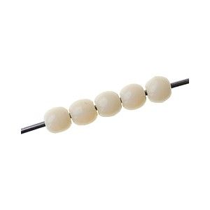 Ronde 3mm CREAM OPAQUE  x30