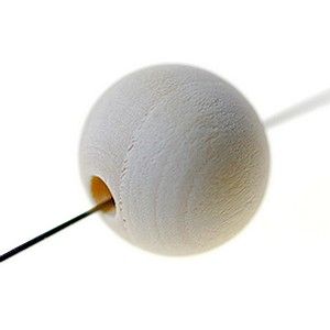 Ronde 20mm BOIS BLANC x10