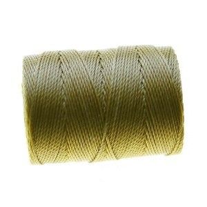 C-LON beading cord macramé ép.0.5mm 78m ANTIQUE GOLD