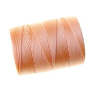 C-LON beading cord macramé ép.0.5mm 78m APRICOT
