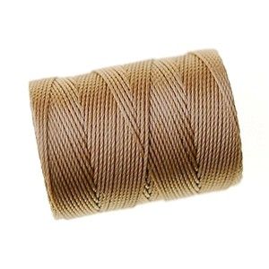 C-LON beading cord macramé ép.0.5mm 78m DK TAN