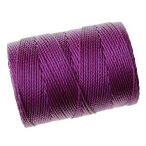 C-LON beading cord macramé ép.0.5mm 78m GRAPE