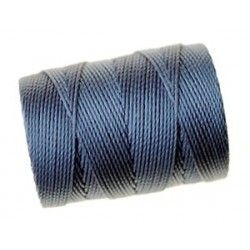 C-LON beading cord macramé ép.0.5mm 78m INDIGO